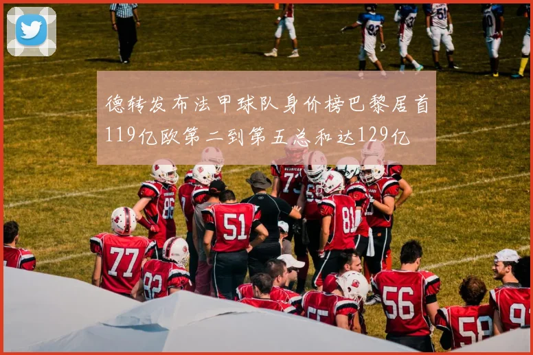 德转发布法甲球队身价榜巴黎居首119亿欧第二到第五总和达129亿